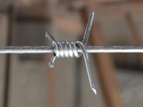 Single strand barbed wire